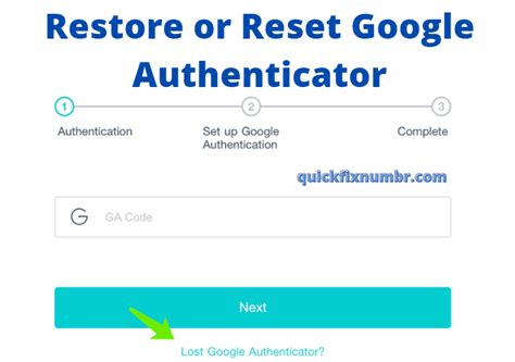 resetting google authenticator|Fix common issues with 2